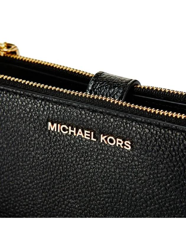 Jet Set Zipper Long Wallet Black - MICHAEL KORS - BALAAN 4