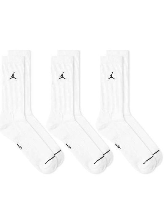 Jordan Everyday Crew Socks 3 Pack White - NIKE - BALAAN 1