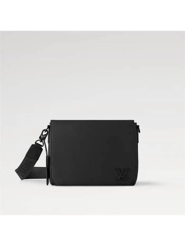 Takeoff LV Aerogram Messenger Bag Black - LOUIS VUITTON - BALAAN 2