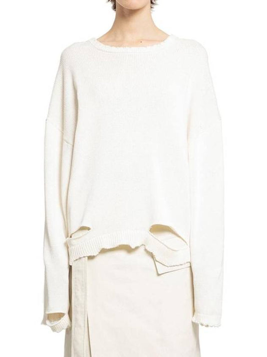 Sweater O04HW799 C05 WHITE - HELMUT LANG - BALAAN 1