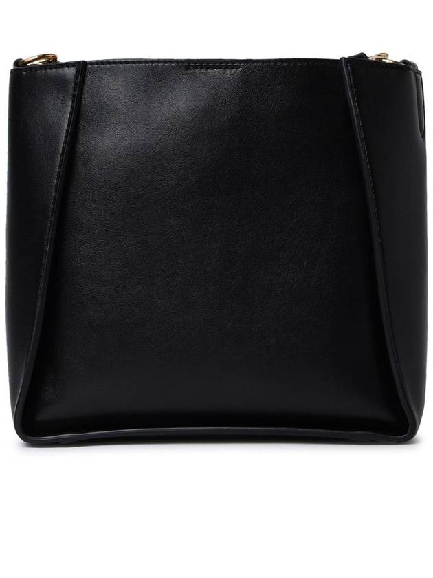 Women's Logo Mini Leather Shoulder Bag Black - STELLA MCCARTNEY - BALAAN 4