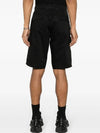 Metropolis Series Stretch Sateen Cargo Shorts Black - CP COMPANY - BALAAN 5