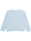 Viva Logo Cotton Sweatshirt Light Blue - A.P.C. - BALAAN 3