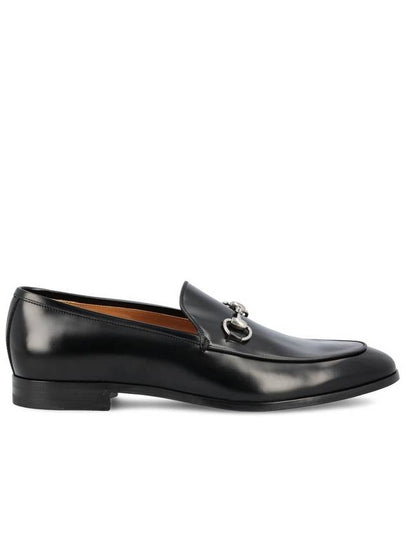 Men's Horsebit Leather Loafer Black - GUCCI - BALAAN 2