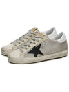 Mesh Superstar Low Top Sneakers Grey - GOLDEN GOOSE - BALAAN 2