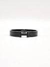 Clic HH So Bracelet Black - HERMES - BALAAN 3