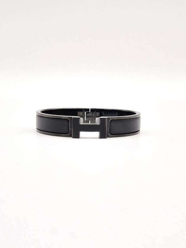 Clic HH So Bracelet Black - HERMES - BALAAN 3