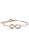 Hyperbola Infinity Bangle Bracelet Rose Gold - SWAROVSKI - BALAAN 1