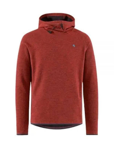 Men's Falen Wooly Hoodie Rose Red - KLATTERMUSEN - BALAAN 1