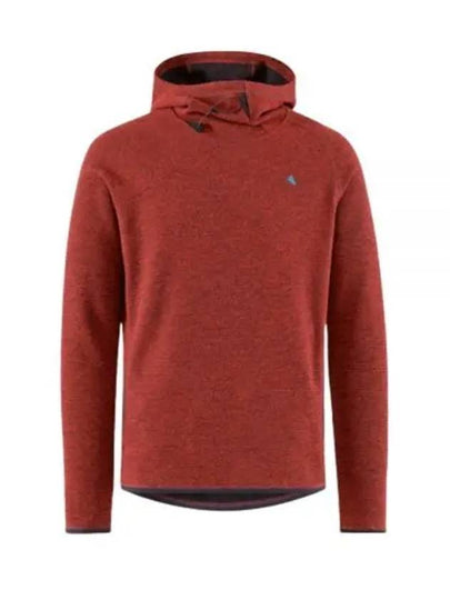 Men's Falen Wooly Hoodie Rose Red - KLATTERMUSEN - BALAAN 2