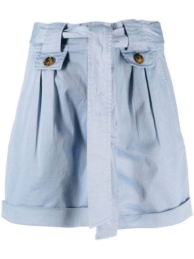 Woolrich Shorts Clear Blue - WOOLRICH - BALAAN 1