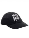 Gothic Logo Ball Cap Black - PALM ANGELS - BALAAN 2