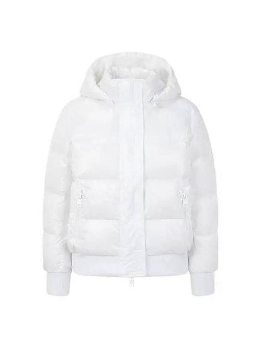 Women s ICON logo patch duck down padded jacket white 271469 - ARMANI EXCHANGE - BALAAN 1