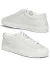 City Planet Studded Low-Top Sneakers White - VALENTINO - BALAAN 2