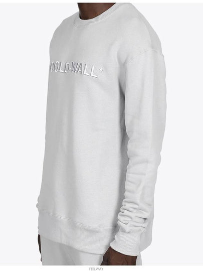 ACWMW043 GREY Embroidery Logo Gray Sweatshirt - A-COLD-WALL - BALAAN 2