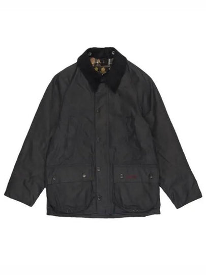 Kids Bedale Wax Jacket Navy - BARBOUR - BALAAN 2