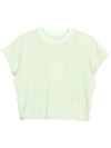 Exclusive special price limited to 30 pieces M241TS12723M Women s Crop Short Sleeve T Shirt - WOOYOUNGMI - BALAAN 1