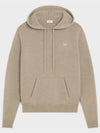 Triomphe Wool Cashmere Hoodie Beige - CELINE - BALAAN 2