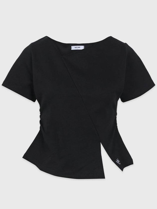 Lupine Line Slit Short Sleeve T-Shirt - MICANE - BALAAN 1