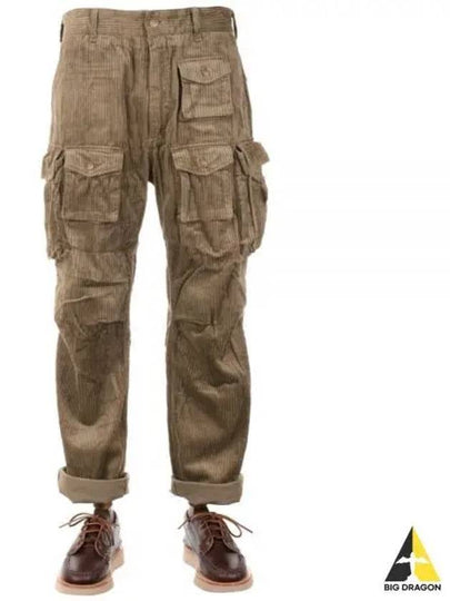 FA Cotton Corduroy Straight Pants Khaki - ENGINEERED GARMENTS - BALAAN 2