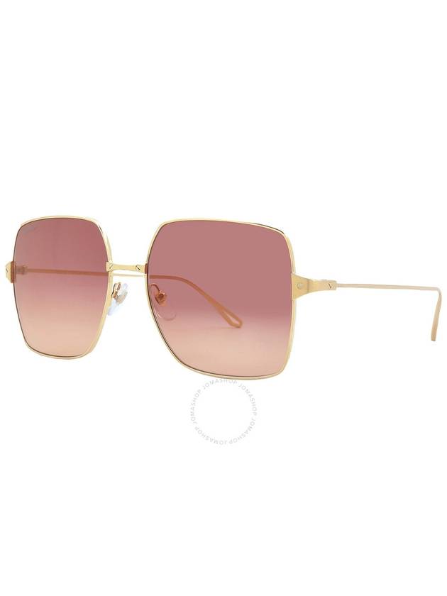 Sunglasses CT0297S 003 GOLD - CARTIER - BALAAN 3