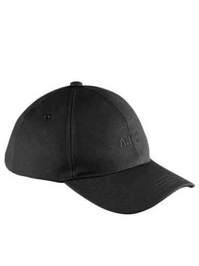 Charlie Logo Ball Cap Black - A.P.C. - BALAAN 2