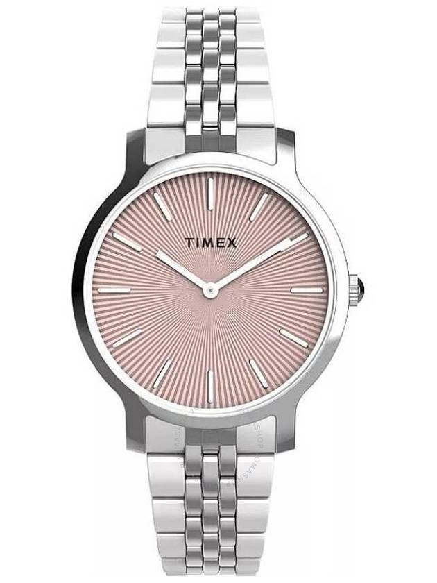 Timex Transcend Quartz Pink Dial Ladies Watch TW2V77400VQ - TIMEX - BALAAN 1