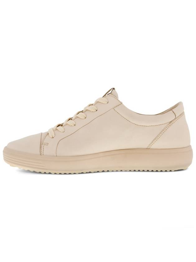 Women's Soft 7 Low Top Sneakers Beige - ECCO - BALAAN 5