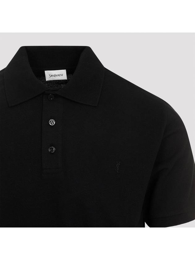 SAINT LAURENT POLO PIQUE - SAINT LAURENT - BALAAN 4