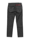 Men's Classic Tapered Organic Cotton Straight Jeans Black - VIVIENNE WESTWOOD - BALAAN 3