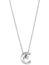 Coco Crush Diamond Pendant Necklace Silver - CHANEL - BALAAN 3