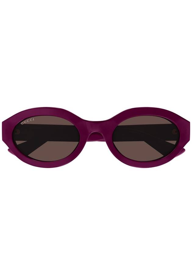 Sunglasses GG1579S 004 FUCHSIA FUCHSIA BROWN - GUCCI - BALAAN 2