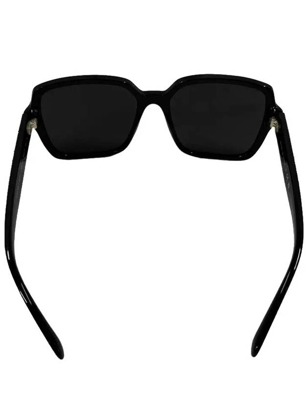 Eyewear Side Logo Square Sunglasses Black A71305 X08101 S2214 - CHANEL - BALAAN 9