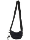 Popcorn Sling Cross Bag Black - JW ANDERSON - BALAAN 2