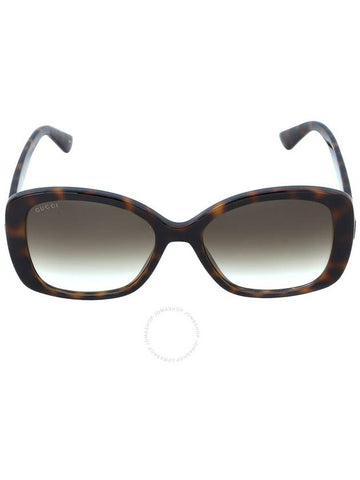 Gucci Brown Square Ladies Sunglasses GG0762S 002 56 - GUCCI - BALAAN 1