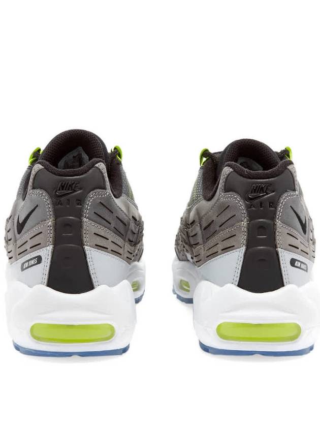 Kim Jones Air Max 95 Low Top Sneakers Black Volt Gray - NIKE - BALAAN 4