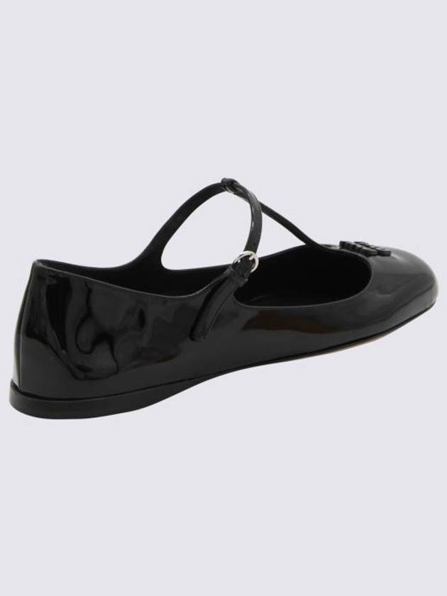 Patent Leather Ballerinas Black - MIU MIU - BALAAN 3