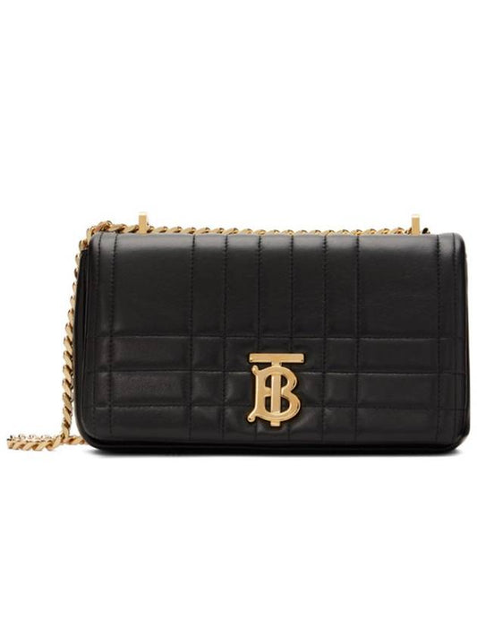 Lola Quilted Lambskin Small Shoulder Bag Black - BURBERRY - BALAAN 2