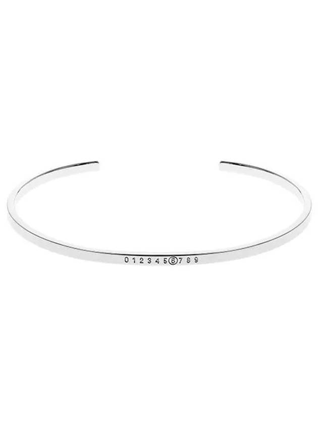 Numeric Minimal Signature Bracelet Silver - MAISON MARGIELA - BALAAN 6