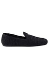 Crochet Slip-On Shoes Black - PRADA - BALAAN 1