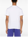 Logo Patch Short Sleeves T-Shirt White - STONE ISLAND - BALAAN 5