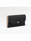 Emilie Empreinte Long Wallet Black - LOUIS VUITTON - BALAAN 3