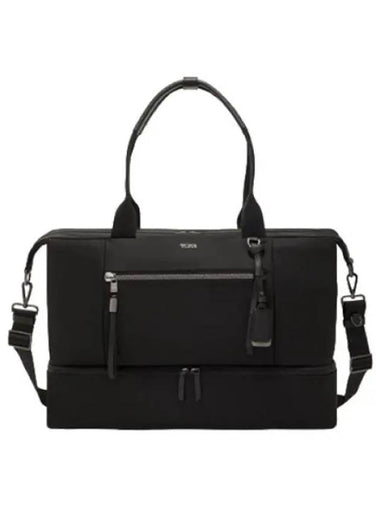 Voyager Contin Weekender Duffel Bag Black Gunmetal - TUMI - BALAAN 1