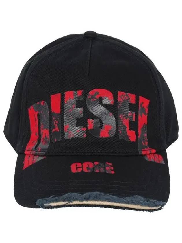 C-Hase Logo Ball Cap Black - DIESEL - BALAAN 1