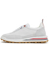 Fine Kid Suede Tech Runner White - THOM BROWNE - BALAAN 5