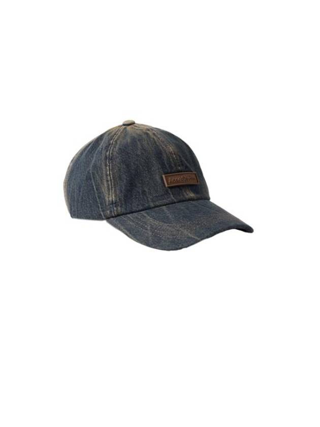 Logo Patch Denim Cap Hat C40355 - ACNE STUDIOS - BALAAN 3