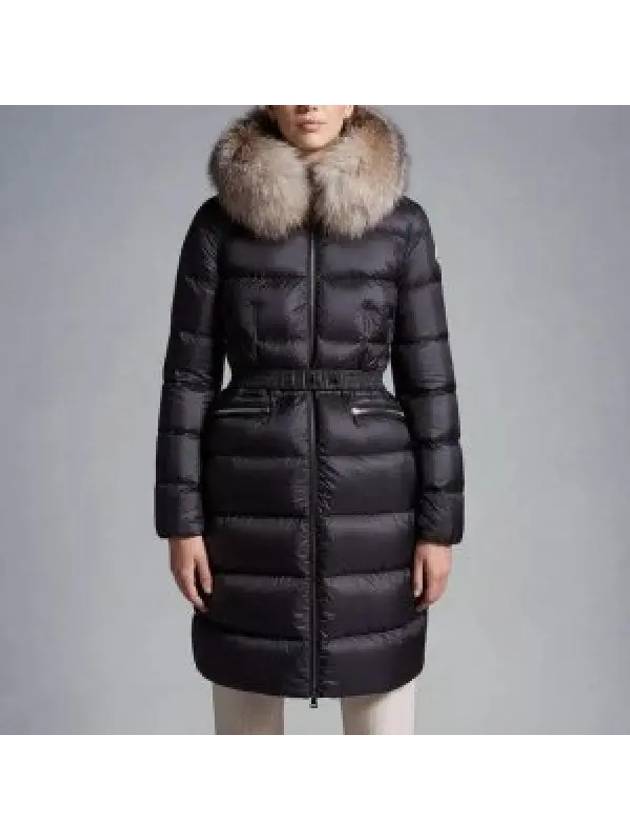 Boedic Long Down Padding Black - MONCLER - BALAAN 2