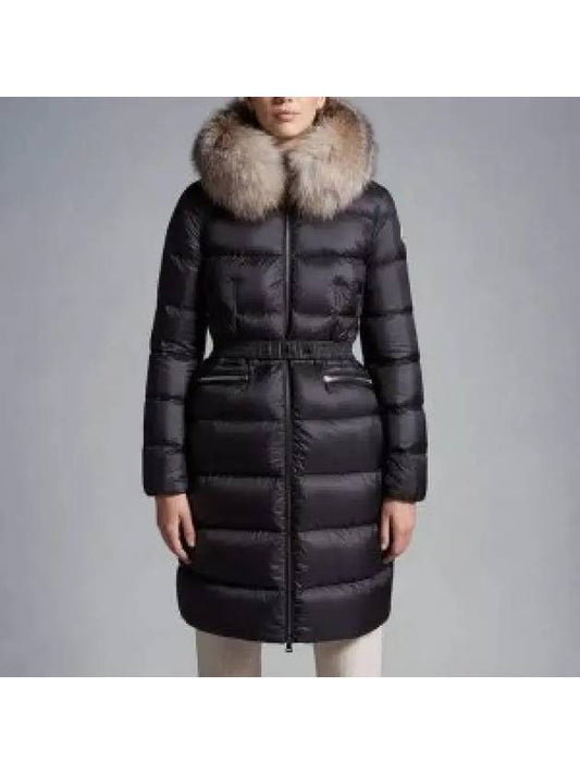 Boedic Long Down Padding Black - MONCLER - BALAAN 2