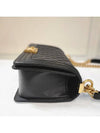 Women s boy bag caviar gold plated unused grade A67086 - CHANEL - BALAAN 4