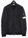 Garment Dyed Crinkle Reps R-Nylon Jacket Blue - STONE ISLAND - BALAAN 2